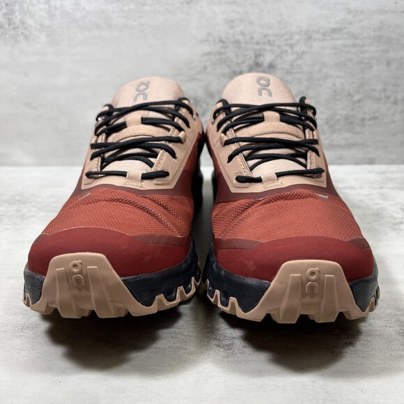 On Cloud Cloudventure Waterproof Trail Running Shoes - Women's Size 8.5 - Red - Picture 3 of 9